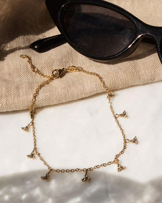 Twinkle Anklet gold