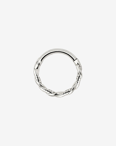 Curly Twist Piercing Silver