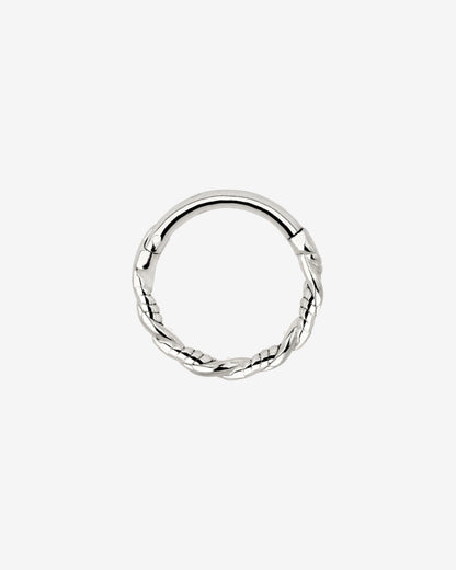 Curly Twist Piercing Silver