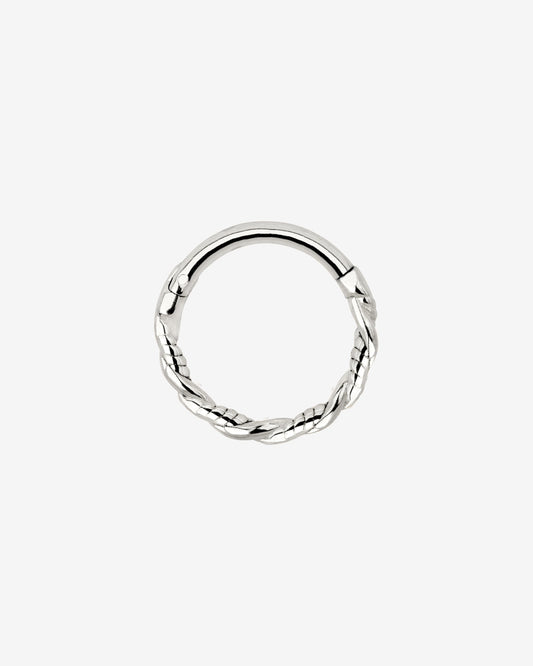 Curly Twist Piercing Silver