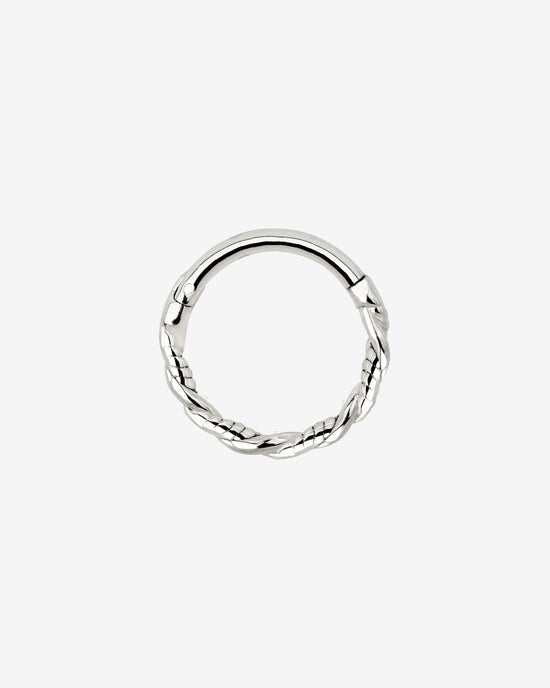 Curly Twist Piercing Silver