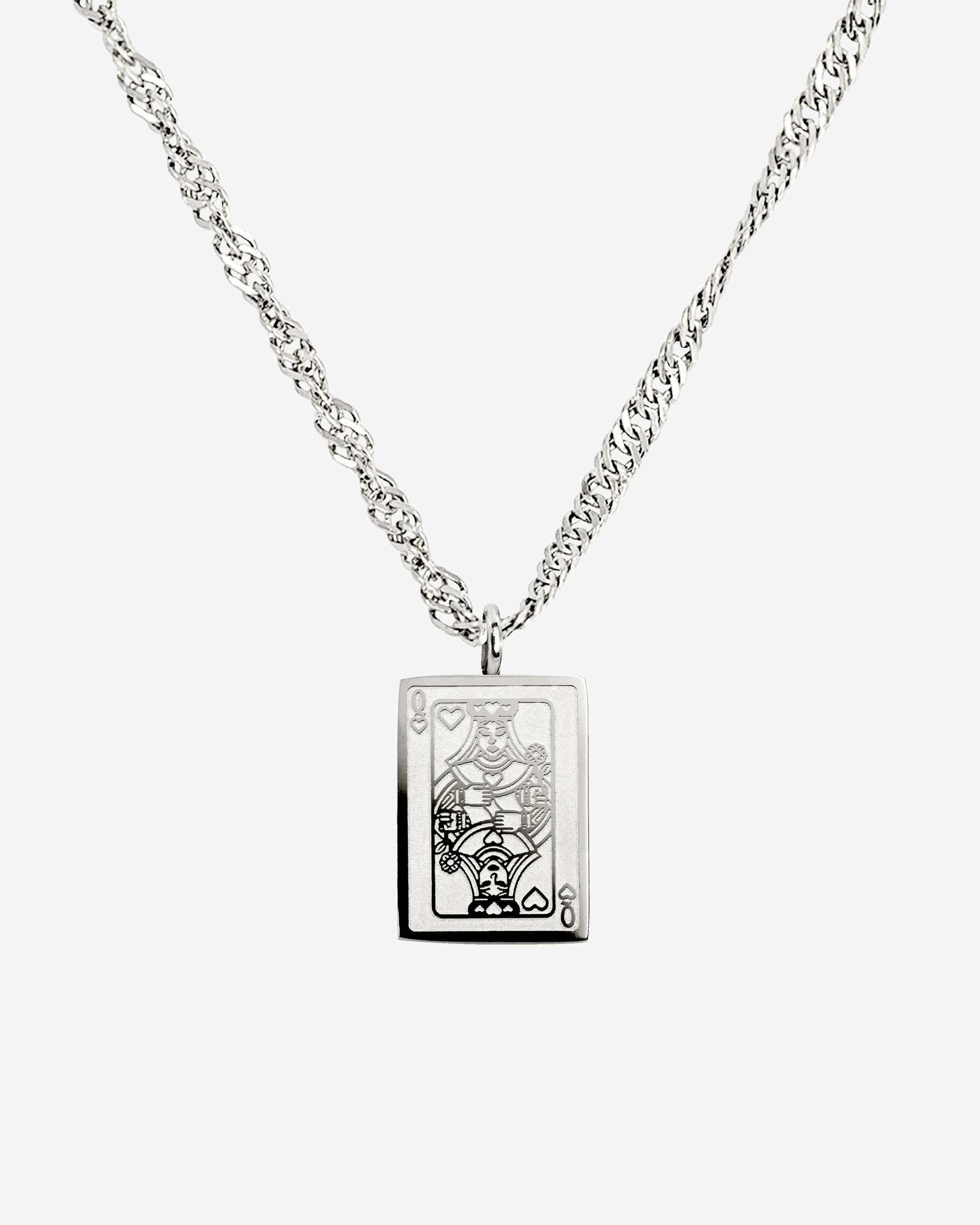 Like a Queen Necklace Silver