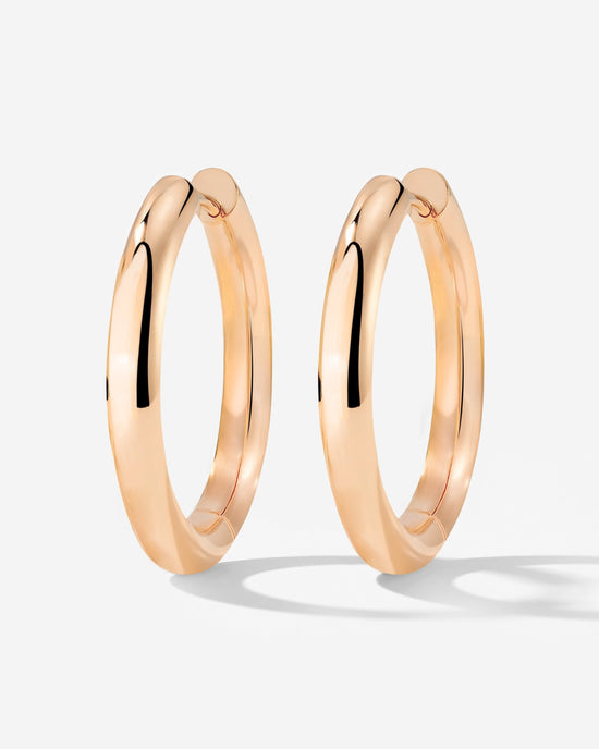 Chunky Hoopies Maxi Rose Gold