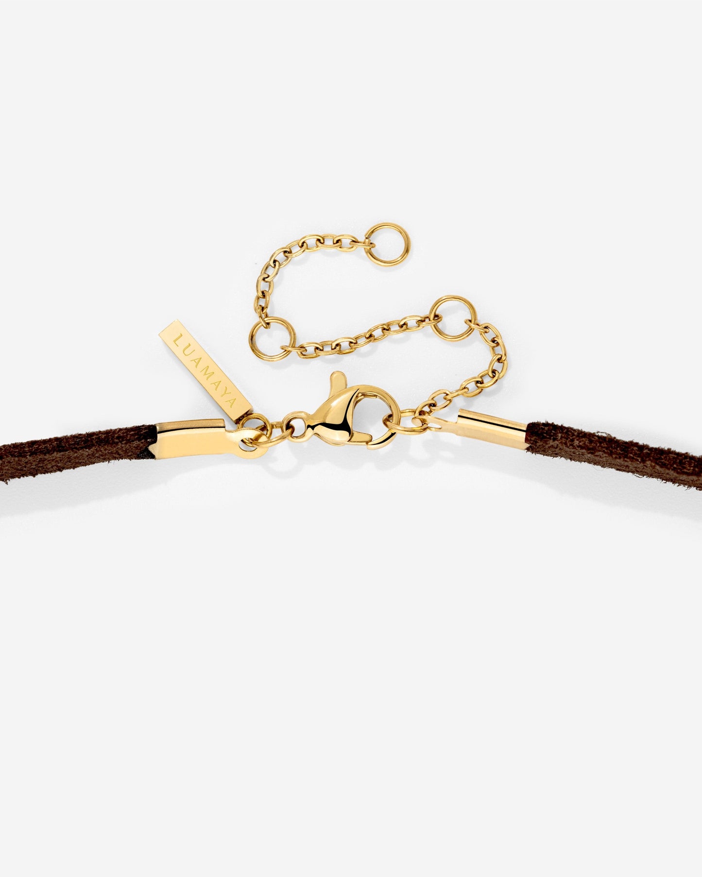 Pretzel Babe Choker Dark Brown