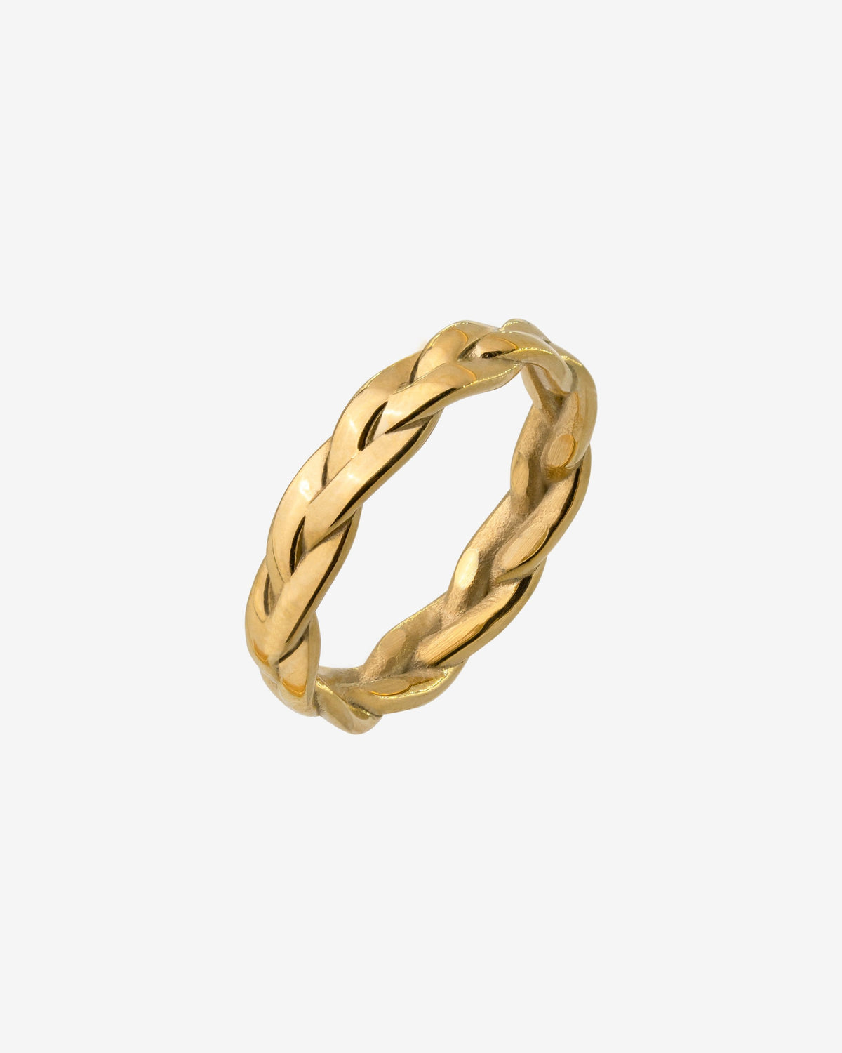 Braided Divine Ring Gold