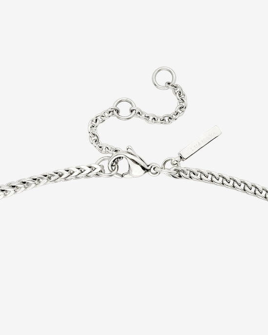 Spiga Chain Necklace Silver