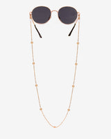 Swirl'n Sunglasses Chain Rose Gold
