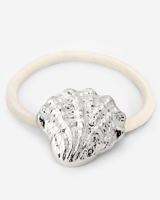 Shell Hair Tie Cream