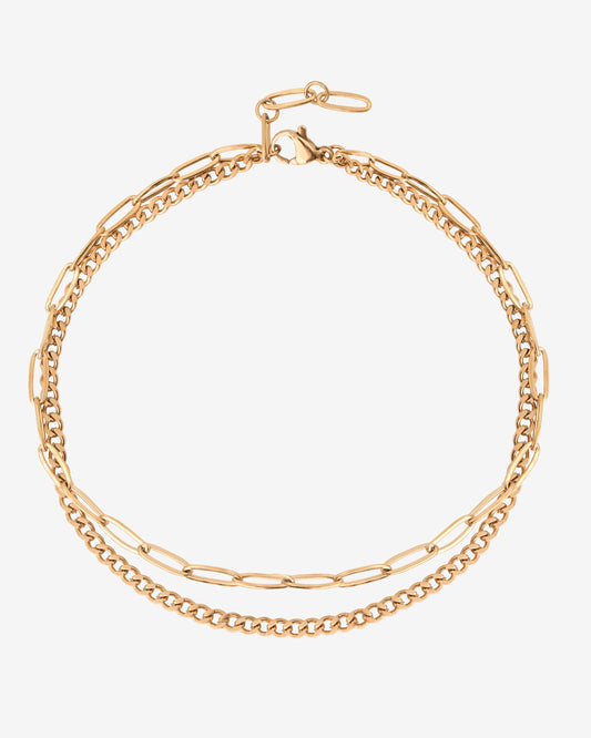 Duo Anklet Rose Gold