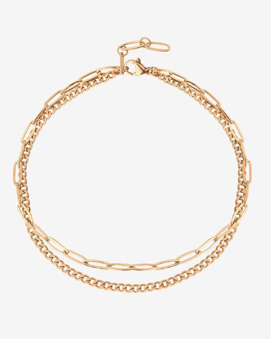 Duo Anklet Rose Gold