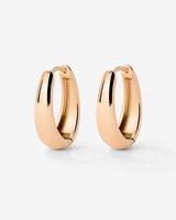 Seeker Hoops Small Rose Gold