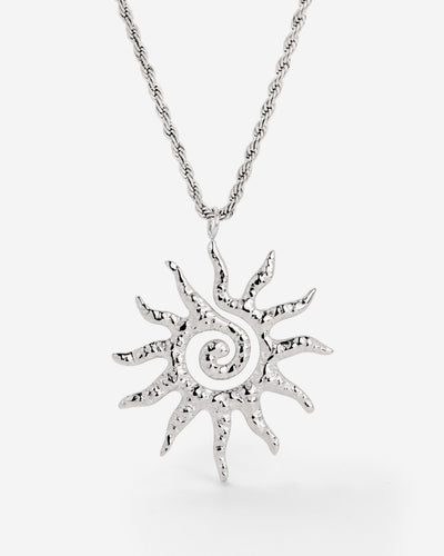 Soleil Necklace Silver