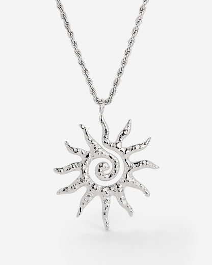 Soleil Necklace Silver
