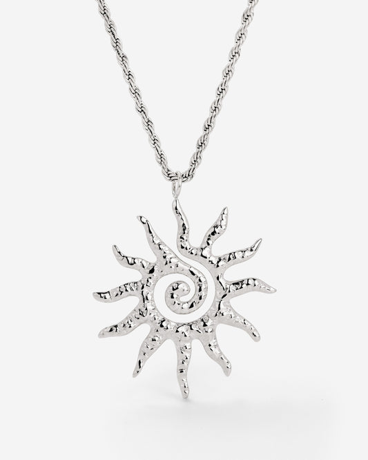 Soleil Necklace Silver