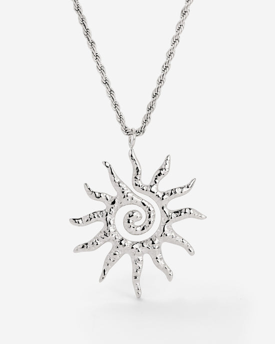 Soleil Necklace Silver