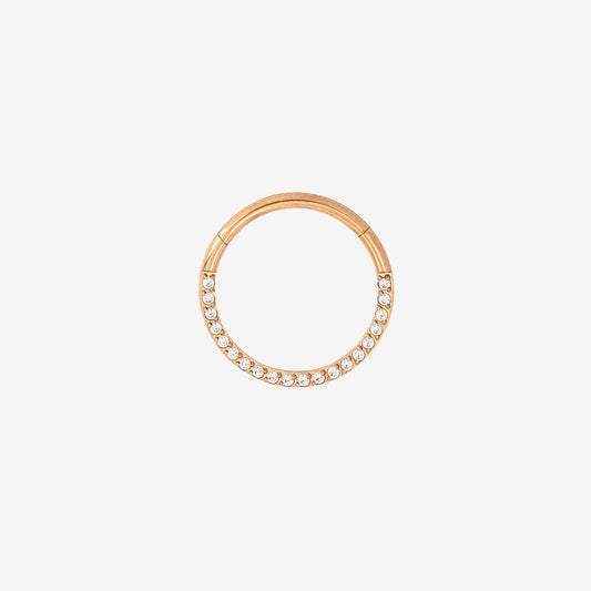 Radiant Click Piercing Rose Gold