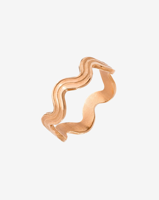 Wave after Wave Ring Rose Gold