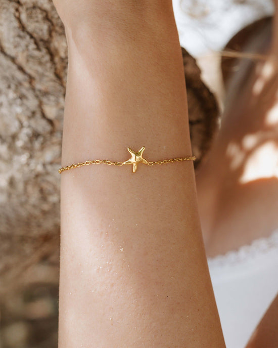 Sea Star Bracelet gold