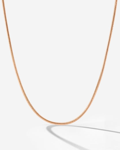 Slim Round Snake Necklace