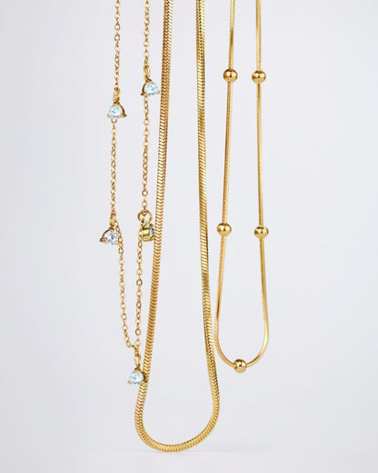 Moony Necklace gold