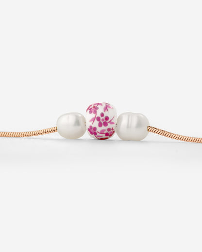Painted Pink Necklace