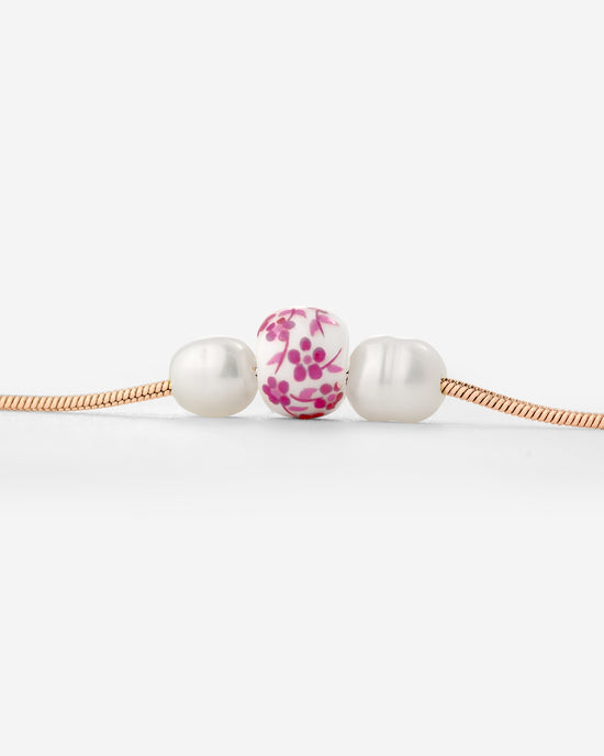 Painted Pink Necklace