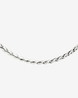 Spiral Links Necklace Silver