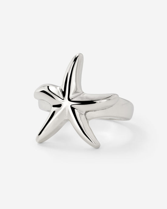 Sea Star Ring Silver