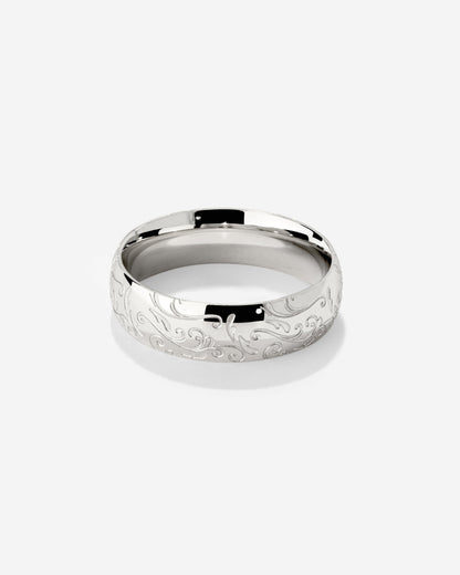 Desert Glow Ring Silver