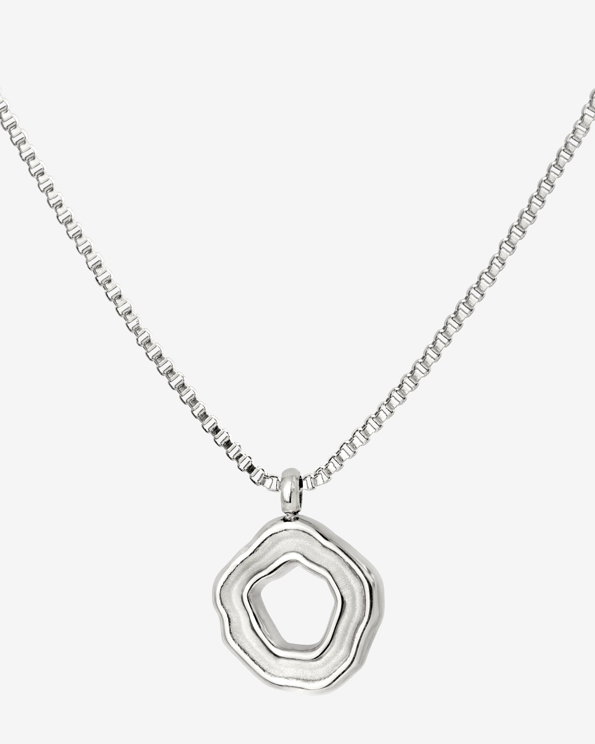 Coastal Charm Necklace Silver