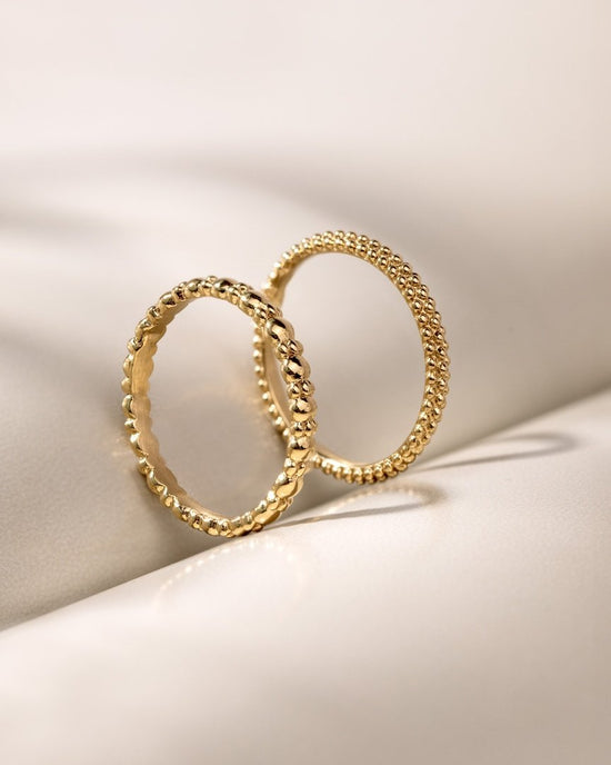 Dotted Ring Silver
