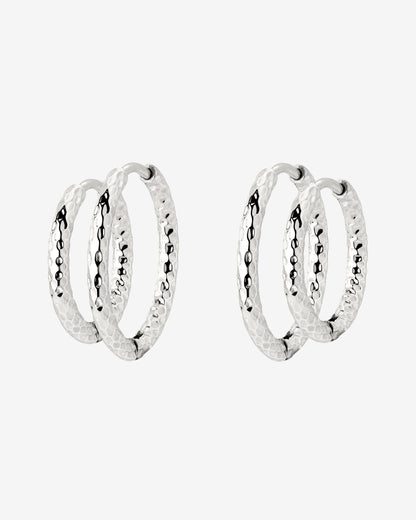 Prism Hoop Bundle Silver
