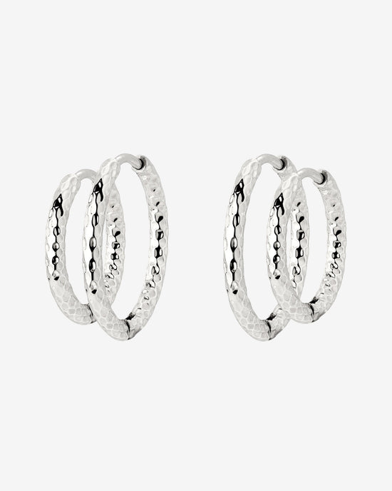 Prism Hoop Bundle Silver