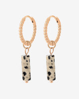 Dalmatino Hoop Set Rose Gold