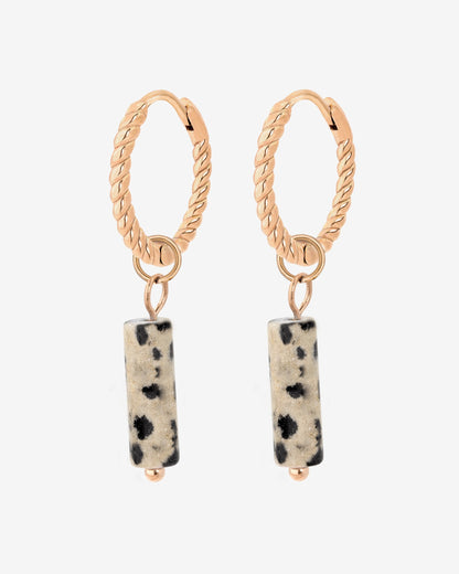 Dalmatino Hoop Set Rose Gold