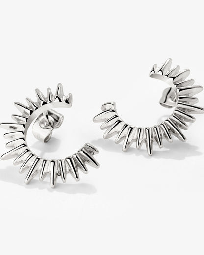 Icicle Earrings Silver
