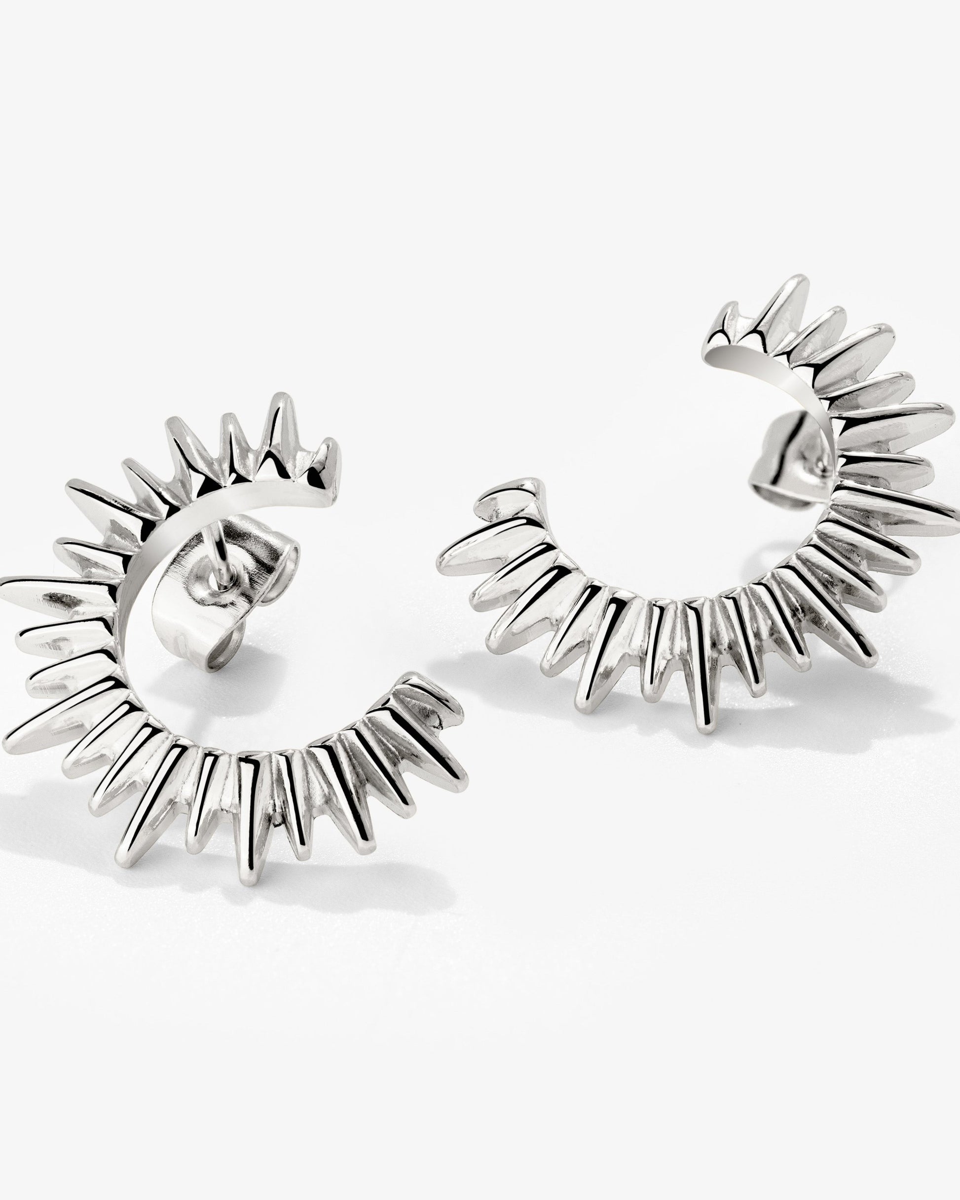Icicle Earrings Silver