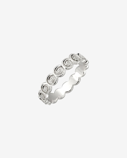 Swirl'n Ring Silver