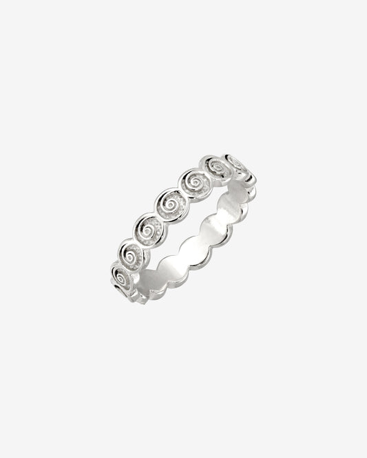 Swirl'n Ring Silver