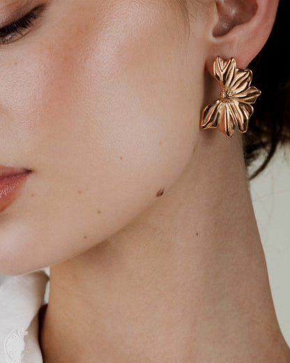 Eternal Bloom Studs Rose Gold