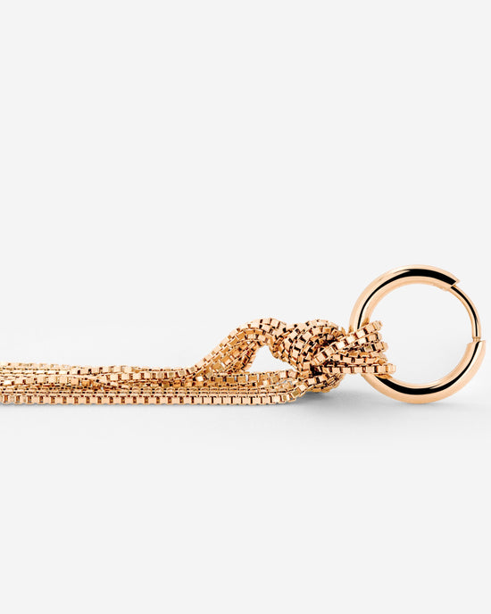 Sea Strands Hoop Set Small Rose Gold