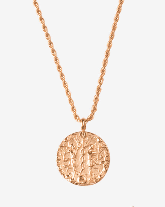 Zodiac Sign Necklace Rose Gold