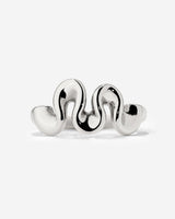 Swirl Ring Silver
