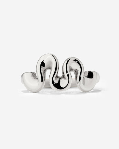 Swirl Ring Silver