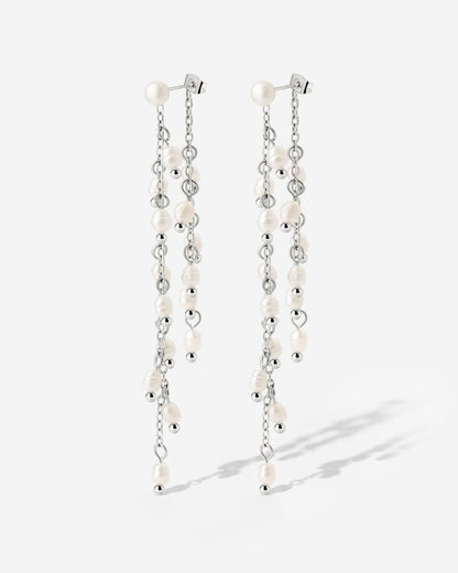 Cascade Pearl Earrings