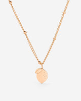 When Life gives you Lemons Necklace Rose Gold