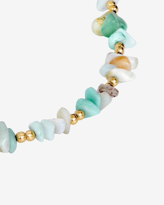 Maritime Gem Necklace Gold
