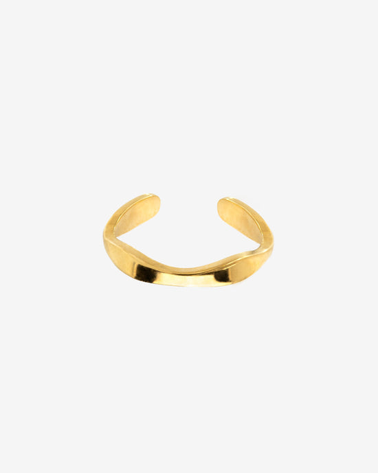 Offbeat Ear Cuff Gold