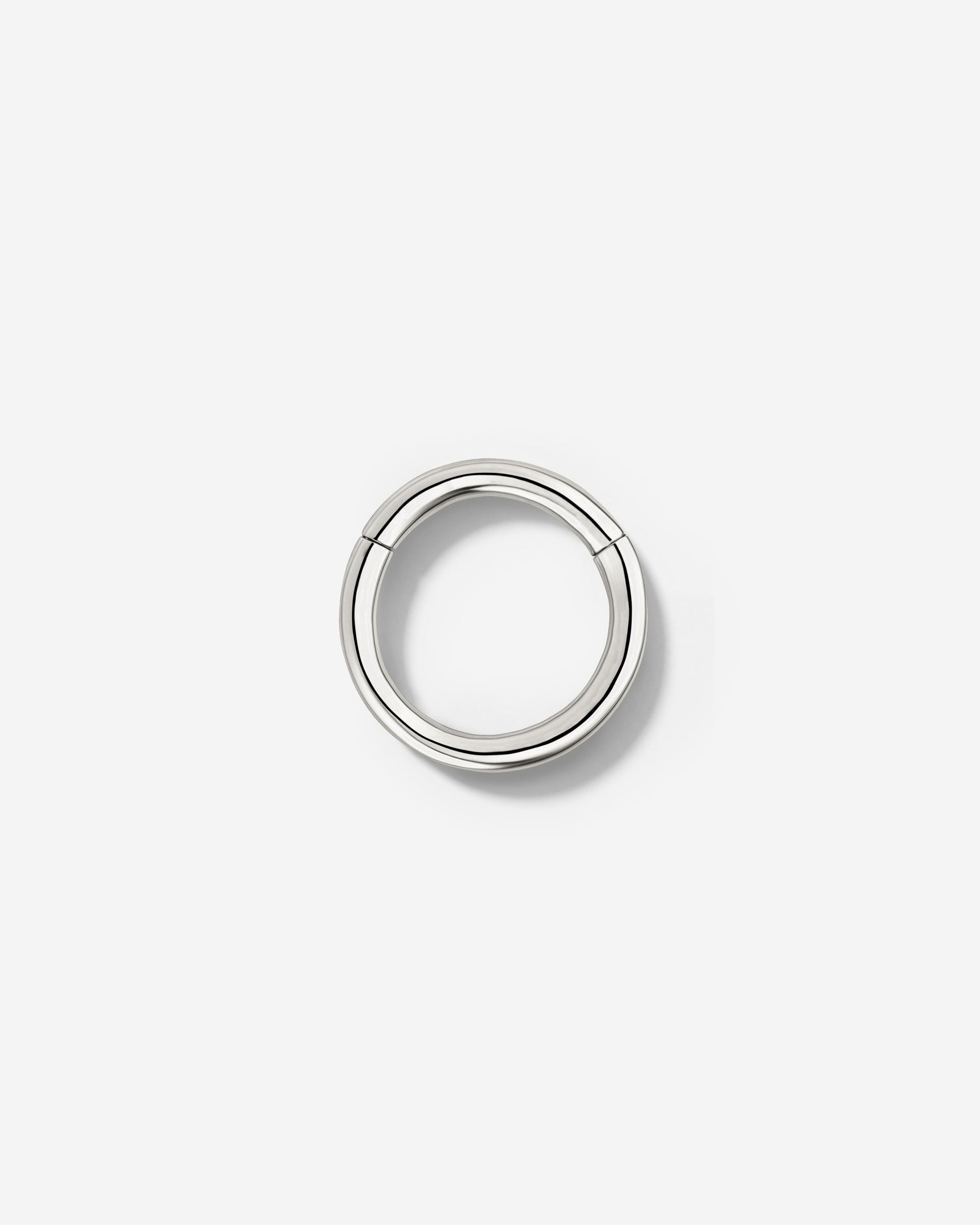 Basic Click Piercing Ring Silver