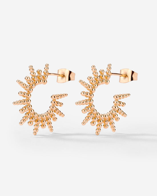 Sunshine Emelie Earrings Rose Gold